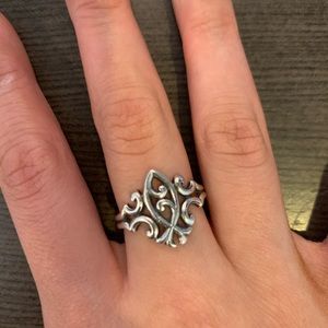 James Avery Ichthus Ring in Sterling Silver!